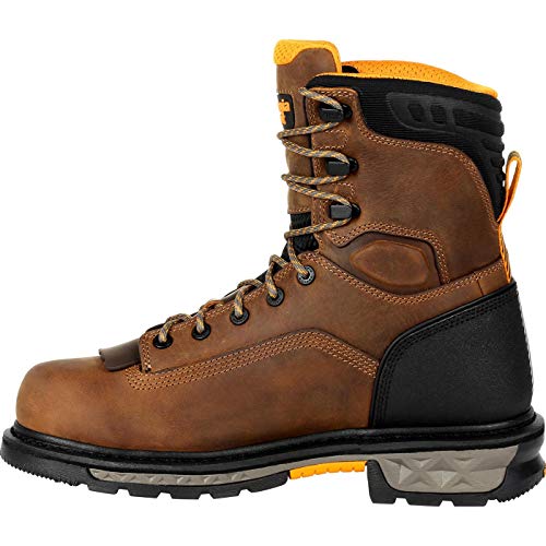 Georgia Boot Carbo-Tec LTX Waterproof Work Boot Black and Brown von Georgia Boot