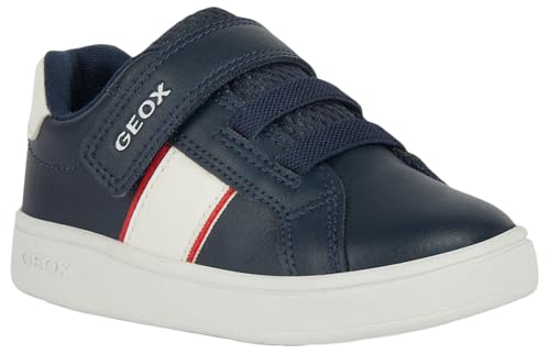 Geox B ECLYPER Boy A Sneaker, Navy/RED, 25 EU von Geox