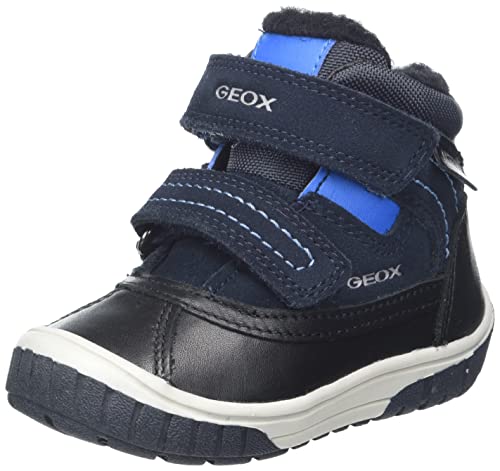 Geox Jungen B Omar Boy Wpf Stiefeletten, Navy Sky, 27 EU von Geox