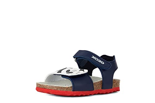 Geox B CHALKI Boy Sandal,NAVY/OPTIC WHITE,23 EU von Geox