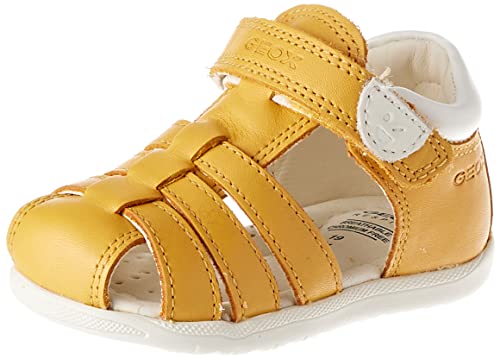 Geox Baby-Jungen B MACCHIA Boy Sandal, Ochre Yellow, 18 EU von Geox