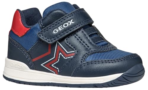 Geox Baby-Jungen B RISHON Boy A Sneaker, 24 EU von Geox