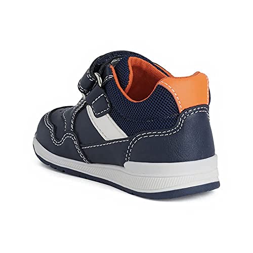 Geox Baby Jungen B Rishon Boy A Erste Schritte,Navy Fluo Orange,20 EU von Geox