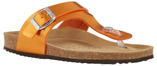 Geox D BRIONIA K Flip-Flop, ORANGE, 35 EU von Geox