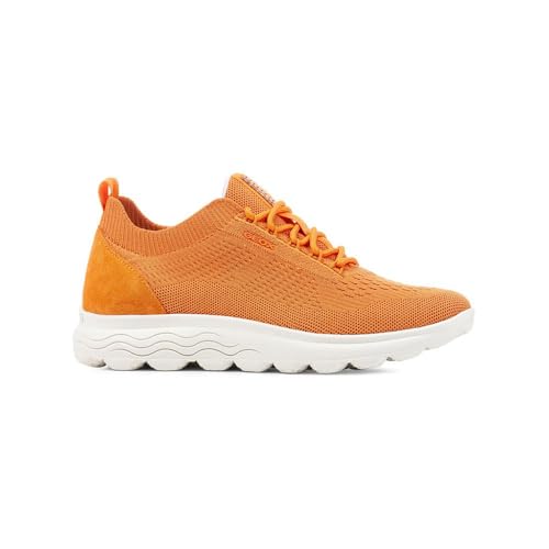 Geox Damen D SPHERICA A Sneaker, ORANGE, 35 EU von Geox