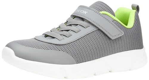 Geox Herren J ARIL Boy D Sneaker, Grey, 37 EU von Geox