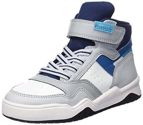 Geox Herren J Perth Boy F Sneaker, LT Grey/LT Blue, 37 EU von Geox