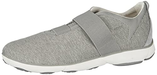 Geox Herren U Nebula Sneaker, LT Grey, 44 EU von Geox