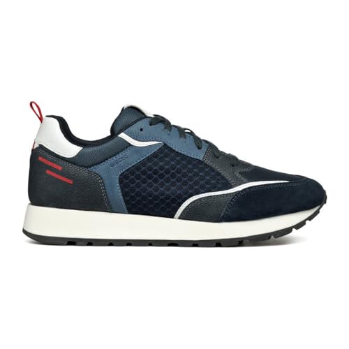 Geox Herren U PARTENIO A Sneaker, Navy/AVIO, 42 EU von Geox