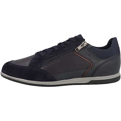 Geox Herren U Renan B Sneaker, Navy, 45 EU von Geox