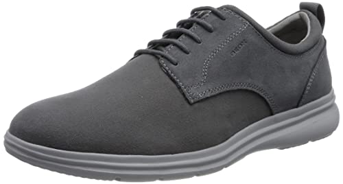 Geox Herren U Sirmione Sneakers, Grey 10, 43 EU von Geox