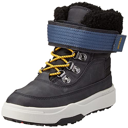 Geox Jungen J Bunshee Pg Boy B A Stiefeletten, Navy Black, 33 EU von Geox