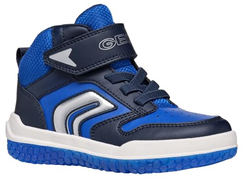 Geox J BUZZERLIGHT Boy A Sneaker, Navy/ROYAL, 25 EU von Geox