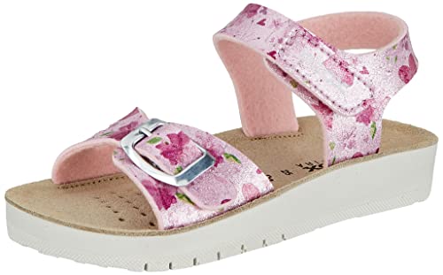 Geox Mädchen J Costarei Gi J15EAB0 Sandalen, Weiß (Pink), 38 EU von Geox