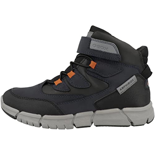 Geox Jungen J Flexyper Boy B Abx Stiefeletten, Navy Grey, 29 EU von Geox