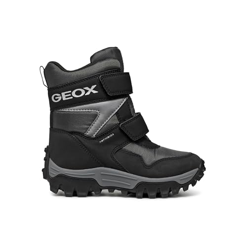 Geox J Himalaya Boy B ABX Snow Boot, Anthracite/Black, 24 EU von Geox