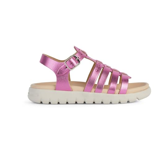 Geox J SOLEIMA Gir Sandal, Fuchsia, 37 EU von Geox