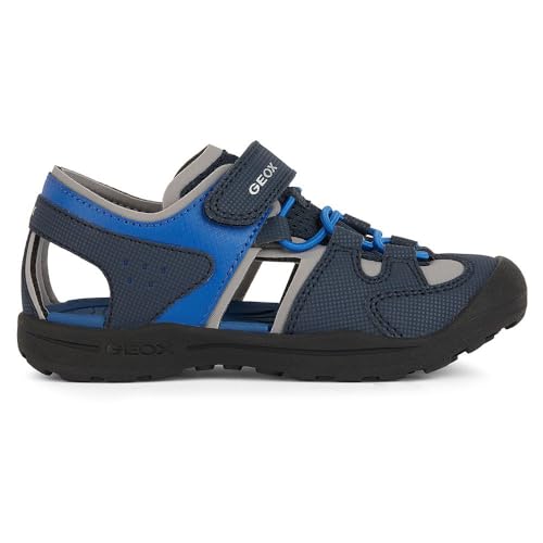 Geox J VANIETT Boy A Sandal, Navy/ROYAL, 32 EU von Geox