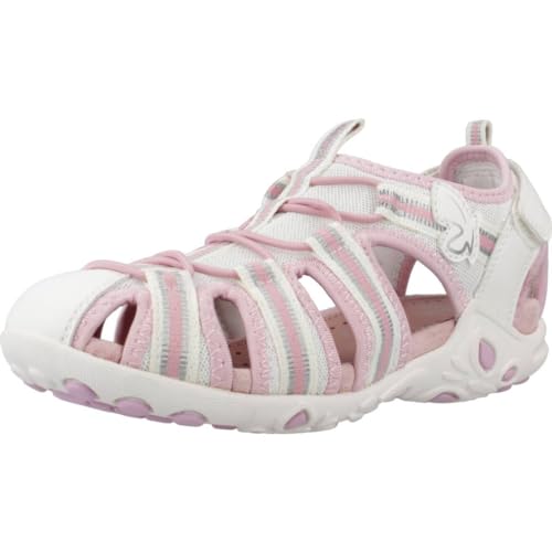 Geox Damen J Whinberry G Sandal, White/PINK, 37 EU von Geox