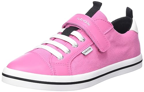 Geox Damen JR CIAK Girl Sneaker, DK PINK, 37 EU von Geox