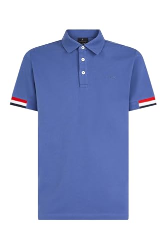 Geox Men's M Polo Detail Poloshirt, Bijou Blue, L von Geox