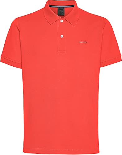 Geox Men's M Polo Shirt, Aura ORANGE, XXL von Geox