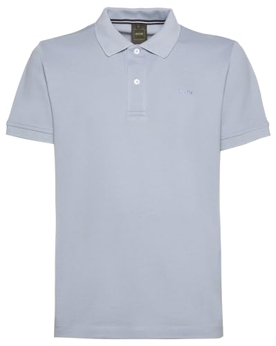 Geox Men's M Polo Shirt, Faded Denim, M von Geox