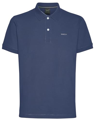 Geox Men's M Polo Shirt, Light Blue, S von Geox