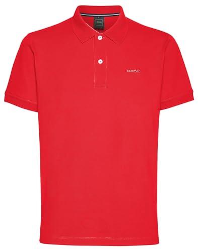 Geox Men's M Polo Shirt, True RED, XXL von Geox