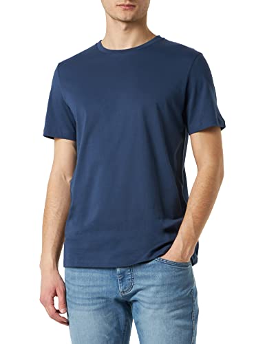 Geox Men's M T-Shirt, Light Blue, L von Geox