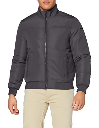 Geox Mens M VINCIT Jacket, FORGED IRON, 58 (Herstellergröße:64) von Geox