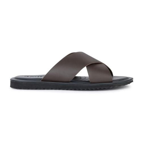 Geox U ERICE B Slide Sandal, Coffee, 40 EU von Geox