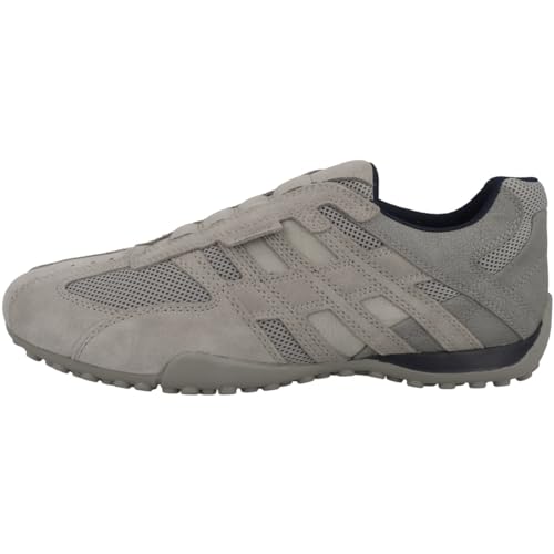 Geox Uomo Snake B Sneaker, Rock/LT Grey von Geox