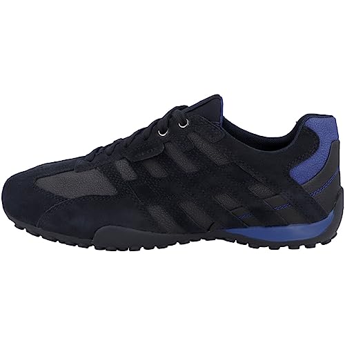 Geox Herren Uomo Snake K Sneaker, Navy/ROYAL, 45 EU von Geox