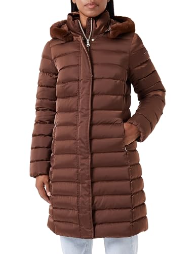 Geox Woman W BETTANIE DOWNJACKETS MIDDLE BROWN 44_IT von Geox