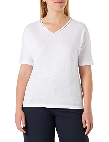 Geox Women's W T-Shirt, Optical White, XS von Geox