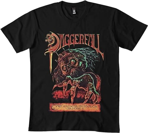 GerRit Daggerfall Tshirt Black Size M von GerRit