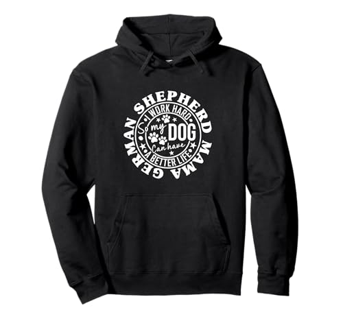 Hund Deutscher Schäferhund Mama Mama Frauen Pullover Hoodie Hund Deutscher Schäferhund Mama Mama Frauen Pullover Hoodie von German Shepherd Gifts for Women