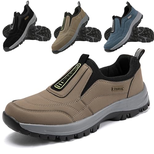 Hatme Schuhe,hatme Wanderschuhe,Hatme Orthopaedic Shoes,orthopädische Wanderschuhe,atmungsaktives Orthopädisches,orthopädische Wanderschuhe Herren Von Hartmann,Schuhe Damen Orthopädische-Khaki||44EU von Gerrit