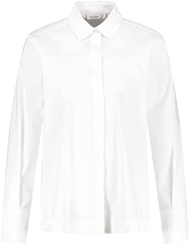 GERRY WEBER Edition Damen 96314-66403 Bluse, Weiß/Weiß, 36 von Gerry Weber