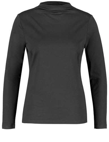 Gerry Weber Damen Langarmshirt mit Turtleneck Langarm unifarben Schwarz 36 Gerry Weber Damen Langarmshirt mit Turtleneck Langarm unifarben Schwarz 36 von Gerry Weber
