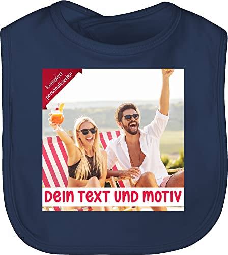 Baby Lätzchen - eigenem Bild - Eigenes Foto Geschenk I - Unisize - Navy Blau - weiss zum bedrucken schlabberlätzchen selbst drucken photo latz wunschname selber gestalten own babylätze Baby Lätzchen - eigenem Bild - Eigenes Foto Geschenk I - Unisize - Navy Blau - weiss zum bedrucken schlabberlätzchen selbst drucken photo latz wunschname selber gestalten own babylätze von Geschenk mit Namen personalisiert by Shirtracer
