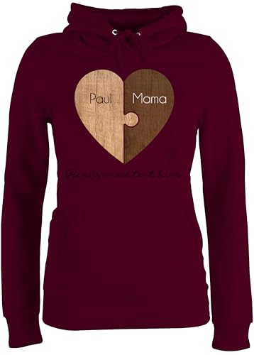 Pullover Damen Hoodie Frauen - Geschenk personalisiert Mama von Kind I Geschenk von Sohn für Mama I Personalisiertes Geschenk von Tochter für Mutter I personalisiert I Geschenk Pullover Damen Hoodie Frauen - Geschenk personalisiert Mama von Kind I Geschenk von Sohn für Mama I Personalisiertes Geschenk von Tochter für Mutter I personalisiert I Geschenk von Geschenk mit Namen personalisiert by Shirtracer