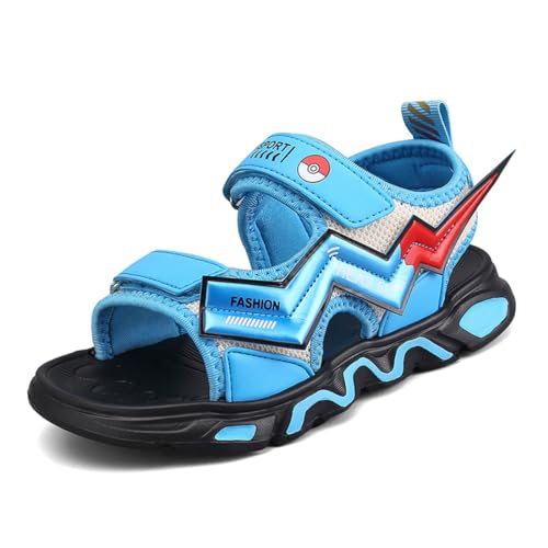 Geymxzik Jungen Sommer Sandalen Kinder Sandalen Mädchen Wasser Sommerschuhe Sandals für Boys Sport Outdoor Trekking, 28 EU von Geymxzik