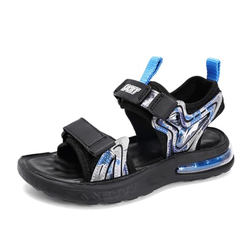 Geymxzik Kinder Sandalen Jungen Sommer Sandalen Mädchen Wasser Sommerschuhe Sandals für Boys Sport Outdoor Trekking, 32 EU von Geymxzik