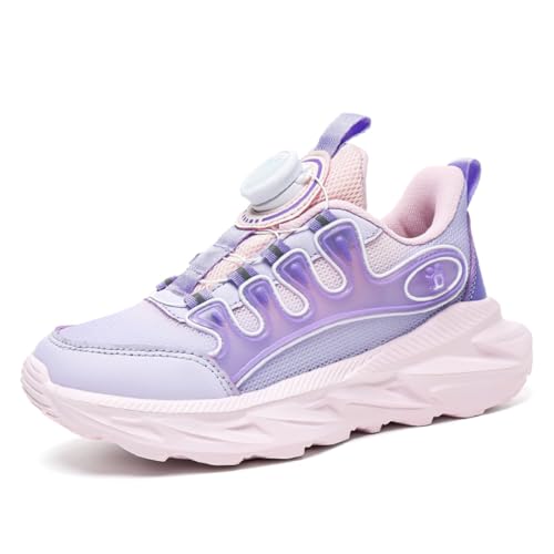 Geymxzik Kinderschuhe Jungen Sportschuhe Kinder Mädchen Laufschuhe Atmungsaktiv Outdoor Turnschuhe Freizeit Sneaker Leicht Hallenschuhe 32EU von Geymxzik