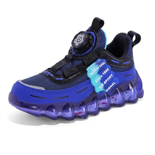 Geymxzik Kinderschuhe Jungen Sportschuhe Kinder Mädchen Laufschuhe Atmungsaktiv Outdoor Turnschuhe Freizeit Sneaker Leicht Hallenschuhe 34EU von Geymxzik