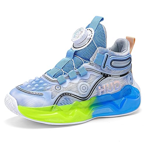 Geymxzik Laufschuhe Kinder Turnschuhe Jungen Schuhe Mädchen Leicht Sportschuhe Atmungsaktiv Mesh Sneakers Freizeit Schuhe 30EU von Geymxzik