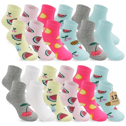 Geyuwoz 12 Paar Kinder Socken Mädchen Sneaker Socken 27-30 Bunt Kinder Kurze Baumwolle Schulsocken Mädchen Sportsocken für Sommer Kindersocken Sport Teniss Causal 4-6 Jahren Geyuwoz 12 Paar Kinder Socken Mädchen Sneaker Socken 27-30 Bunt Kinder Kurze Baumwolle Schulsocken Mädchen Sportsocken für Sommer Kindersocken Sport Teniss Causal 4-6 Jahren von Geyuwoz