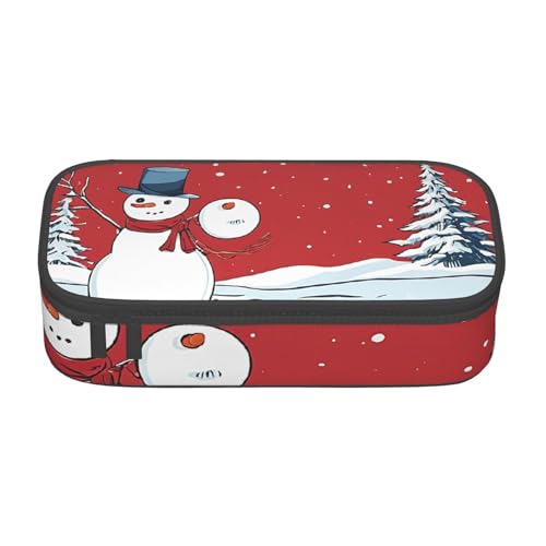 Gfhwpxcnb Federmäppchen mit Aufschrift "Merry Christmas Day", großes Fassungsvermögen, Stiftetasche, Schreibwaren-Organizer, Büro, Make-up-Tasche mit Fach für Mädchen, Jungen und Erwachsene, Schwarz , Gfhwpxcnb Federmäppchen mit Aufschrift "Merry Christmas Day", großes Fassungsvermögen, Stiftetasche, Schreibwaren-Organizer, Büro, Make-up-Tasche mit Fach für Mädchen, Jungen und Erwachsene, Schwarz , von Gfhwpxcnb